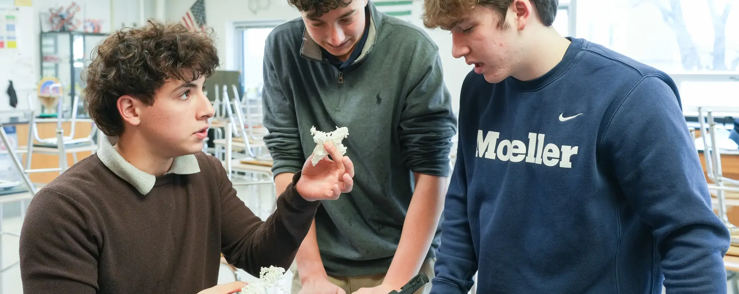 Students in molecular modeling