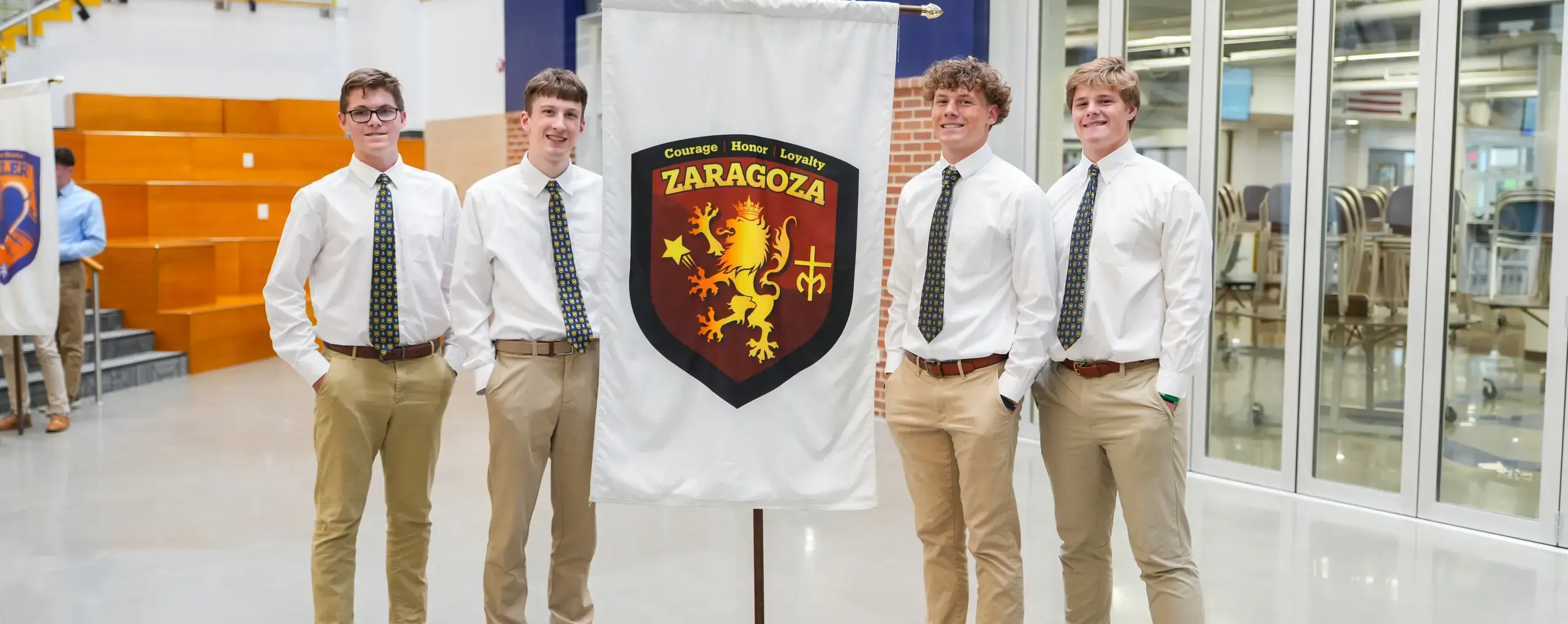 Zarazoga captains standing together