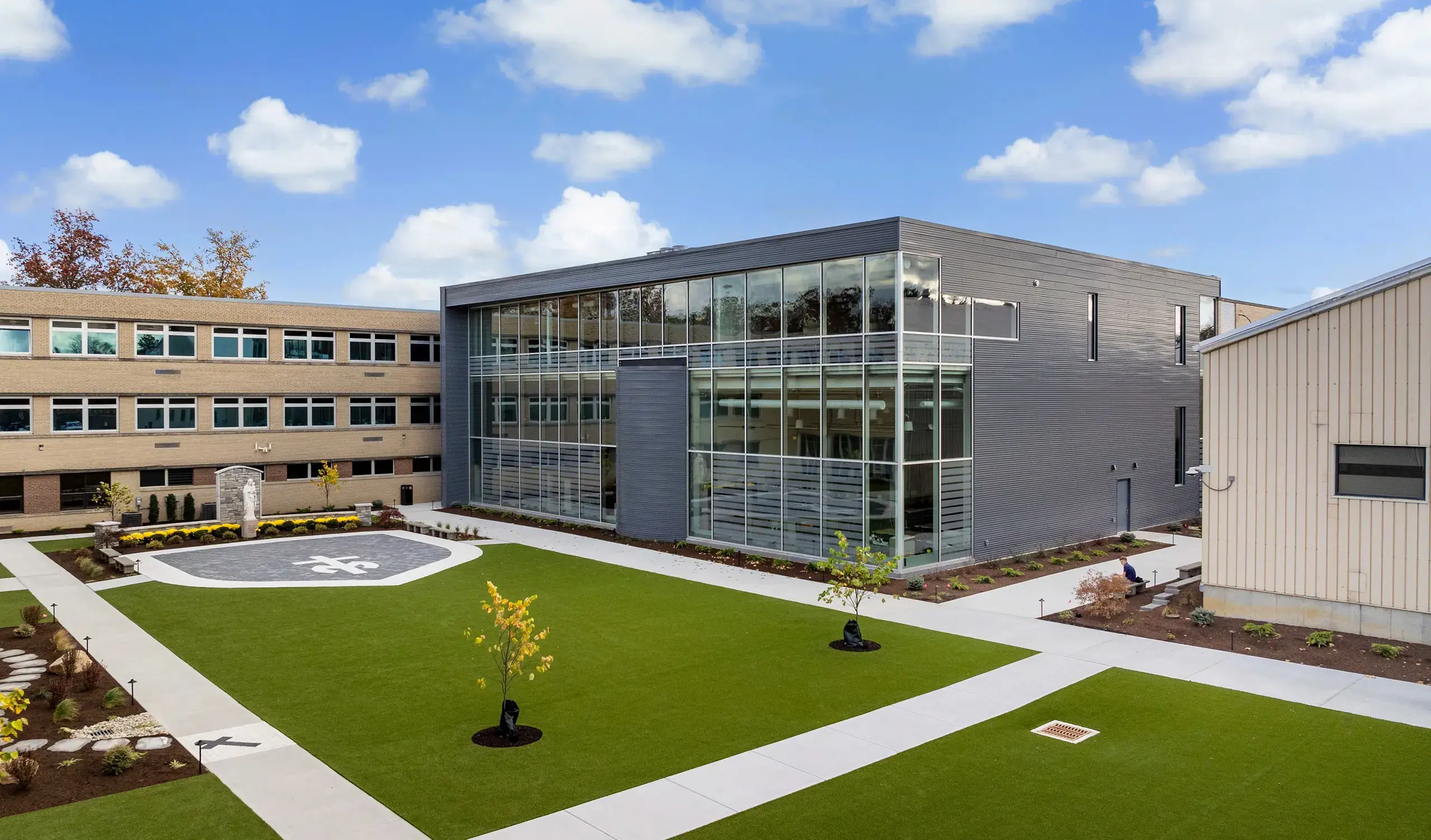 Burns innovation hub outside view